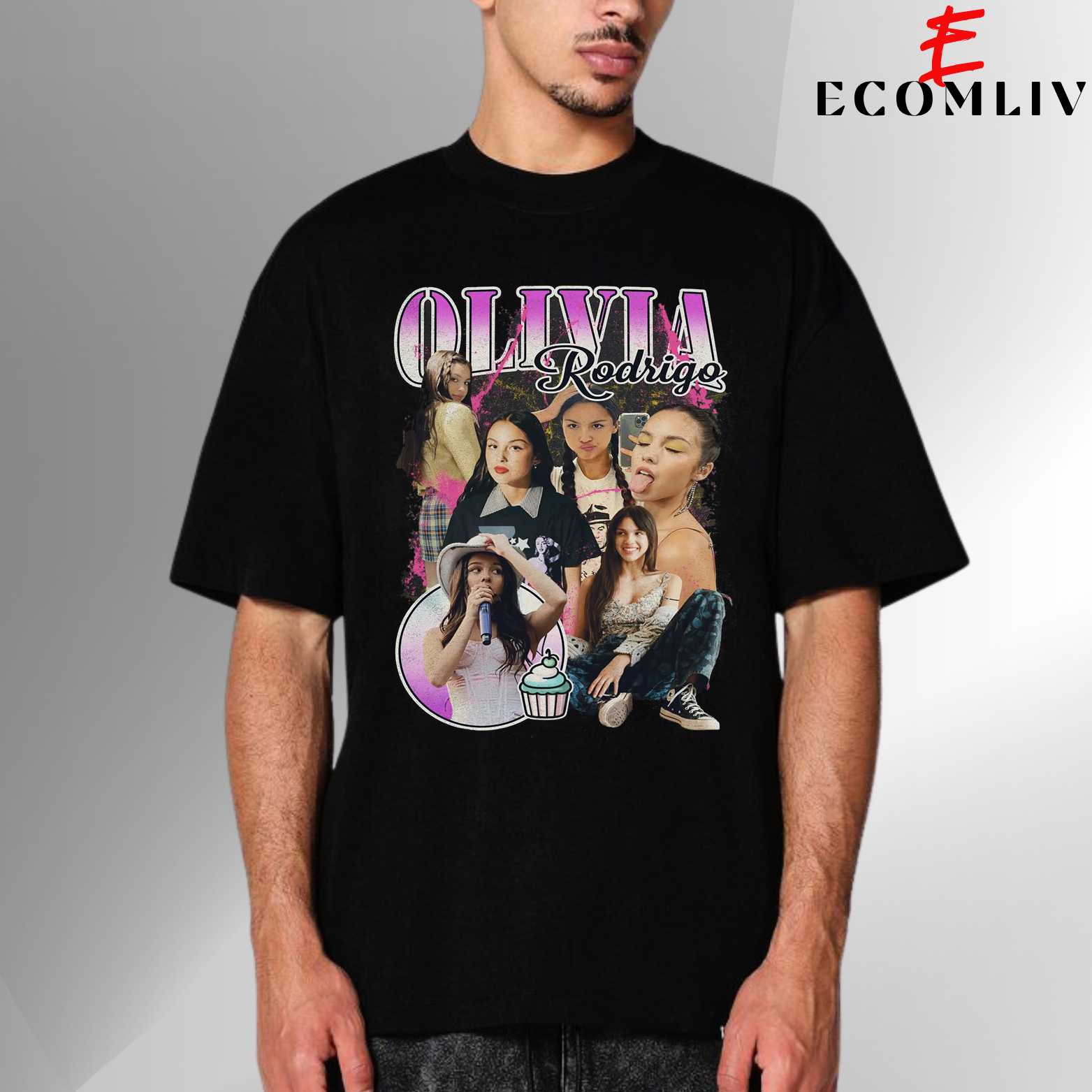 Olivia Rodrigo Retro Shirt, Unisex Pop Tee, Streetwear T-Shirt